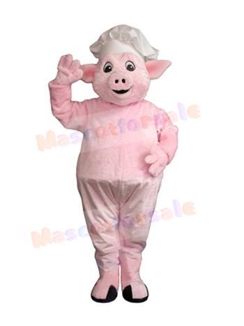 Pig mascot costume