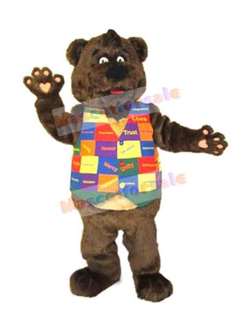 Bear mascot costume