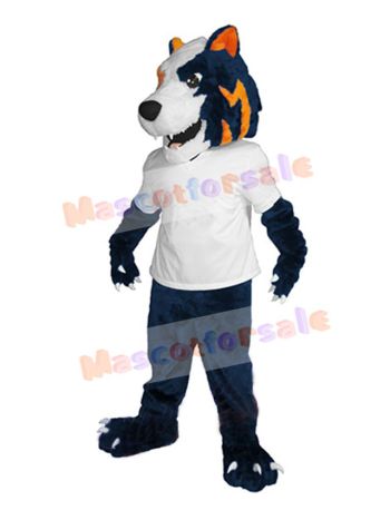 Wolf mascot costume