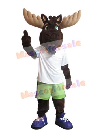 Moose mascot costume