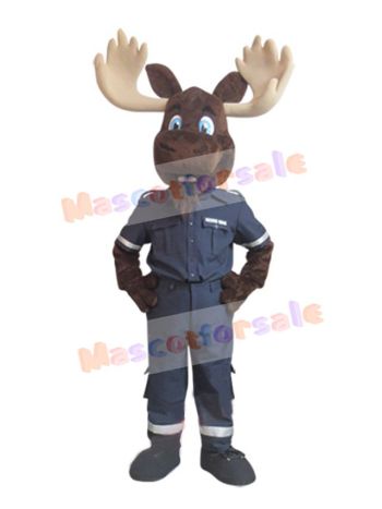 Moose mascot costume