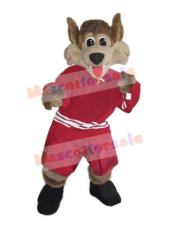 Coyote mascot costume