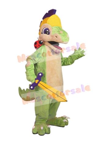 Dinosaur mascot costume