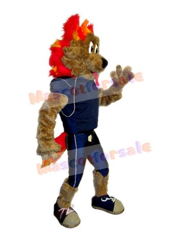 Coyote mascot costume