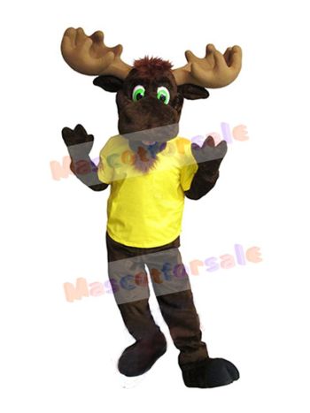 Moose mascot costume
