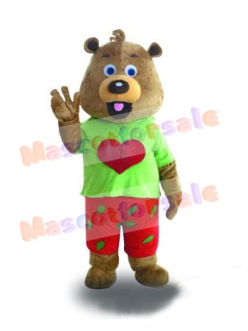 Bear mascot costume