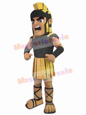 Spartan mascot costume