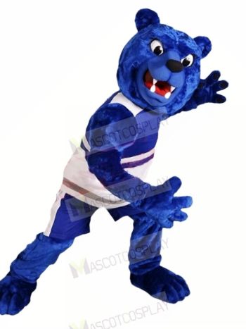 Fierce Blue Bear Mascot Costumes