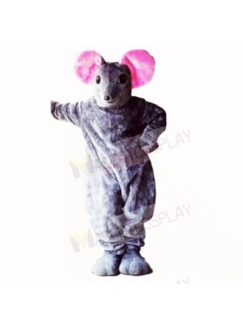 Top Quality Grey Mouse Mascot Costumes Adult