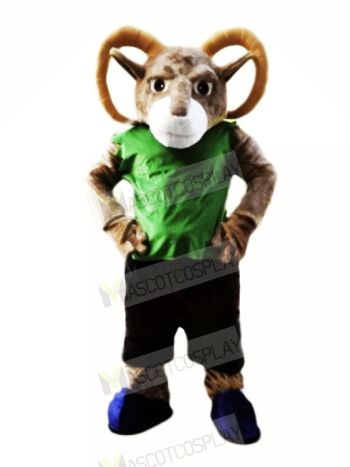 Power Sporty Ram Mascot Costumes Cartoon