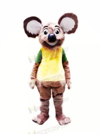 Happy Koala with Big Ears Mascot Costumes Cheap	