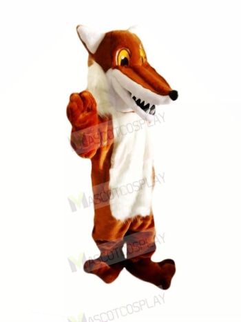 Red Funny Fox Mascot Costumes Cartoon