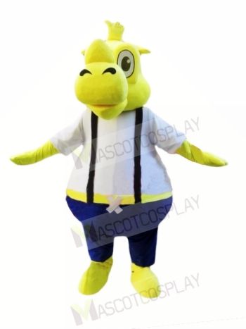 Yellow Rhino Mascot Costumes