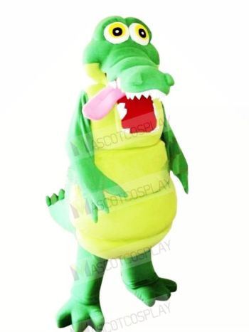 Happy Alligator Mascot Costumes Cartoon