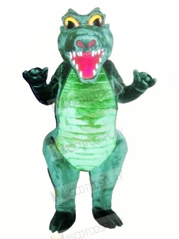 Strong Green Crocodile Mascot Costumes