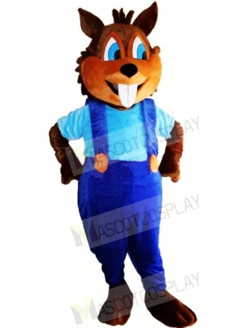 Happy Squirrel Mascot Costume Free Shipping 