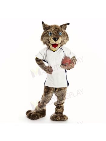 Sport Bobcats with White Shirt Mascot Costumes college