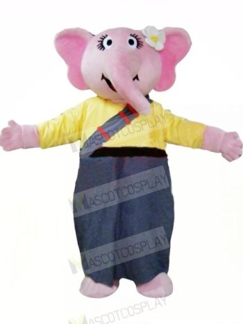 Girl Elephant Mascot Costumes Cheap