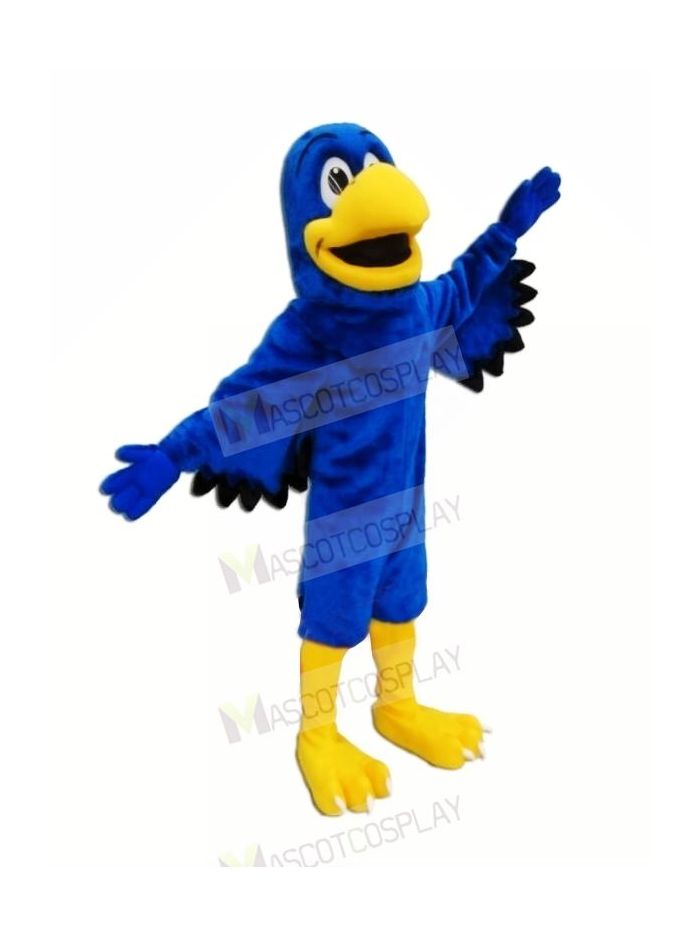 MascotCosplay | Blue Falcon with Black Wings Mascot Costumes Animal ...