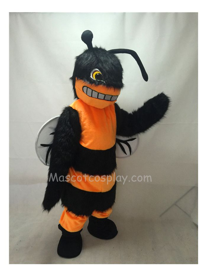 MascotCosplay | Cute Plush Orange Friendly Hornet Bee Mascot Costume ...